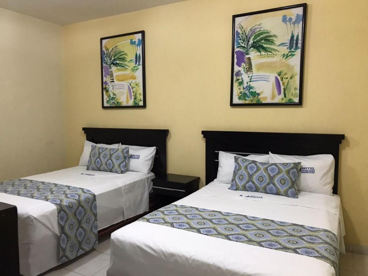 Hotel Dorado a una calle de Playa Regatas y el Malecon Veracruz Exterior foto